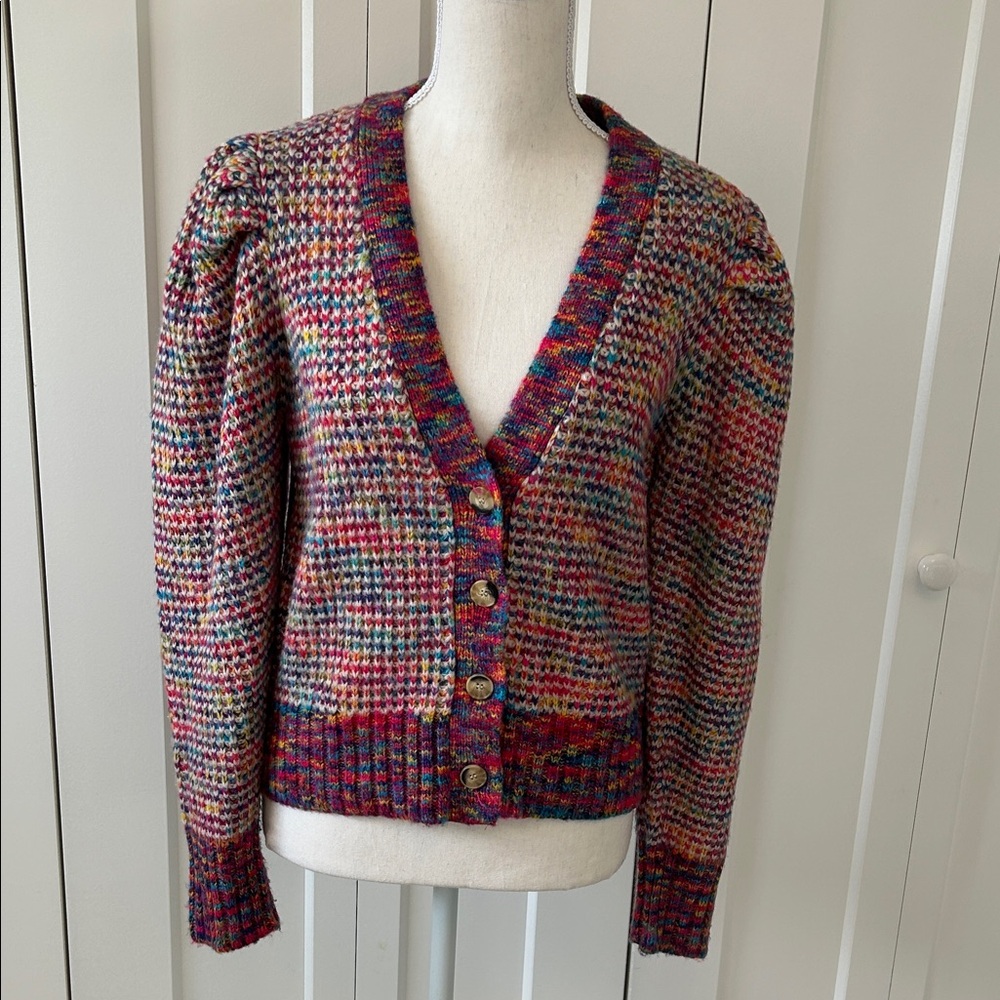 Multicolor Knit Women's Sweater